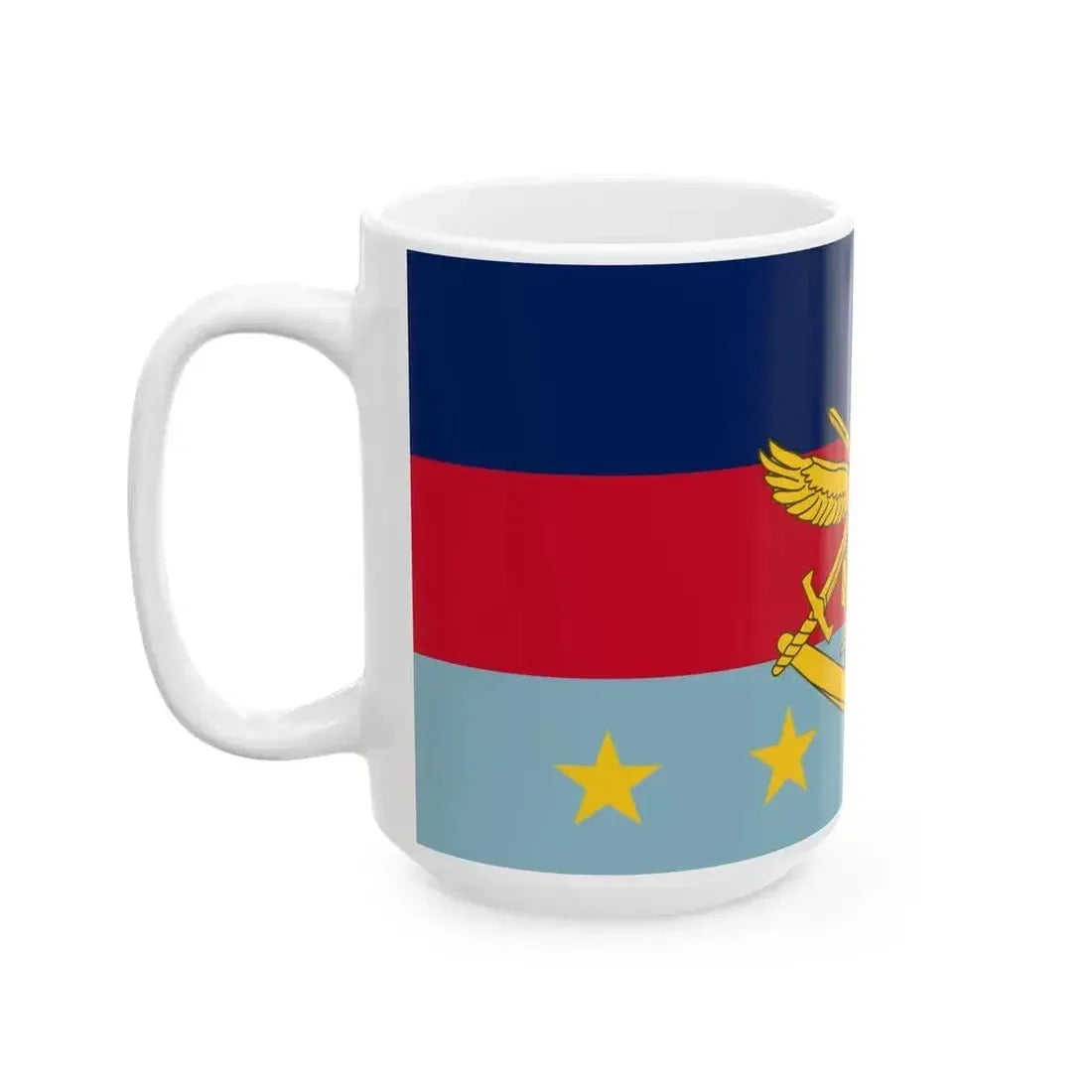 Flag of Chief of the Defence Force Australia (Australia) White Coffee Mug - Go Mug Yourself