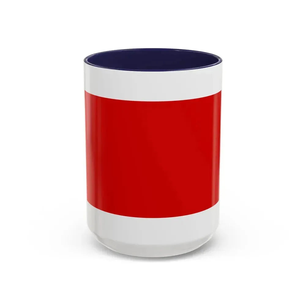 Flag of Chieti Italy - Accent Coffee Mug 15oz Navy - Go Mug Yourself