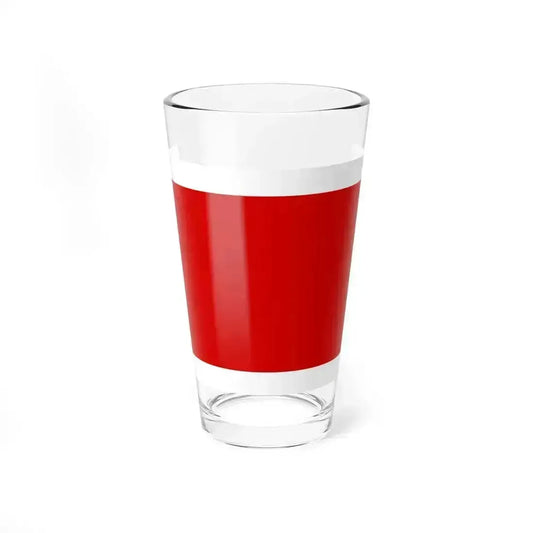 Flag of Chieti (Italy) Pint Glass 16oz 16oz - Go Mug Yourself