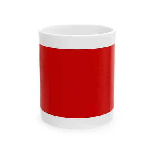 Flag of Chieti (Italy) White Coffee Mug 11oz - Go Mug Yourself