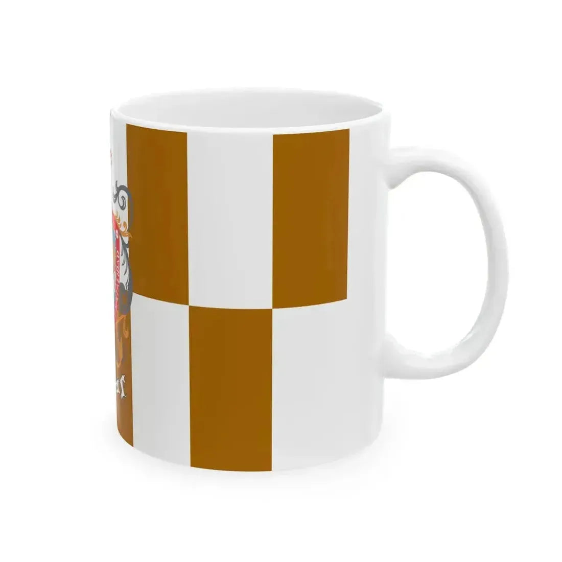 Flag of Chihuahua Chihuahua (Mexico) White Coffee Mug - Go Mug Yourself