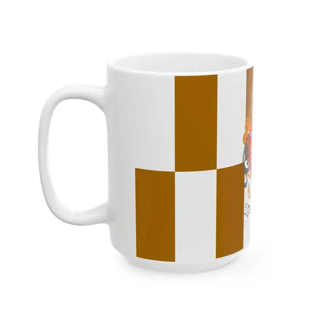 Flag of Chihuahua Chihuahua (Mexico) White Coffee Mug - Go Mug Yourself