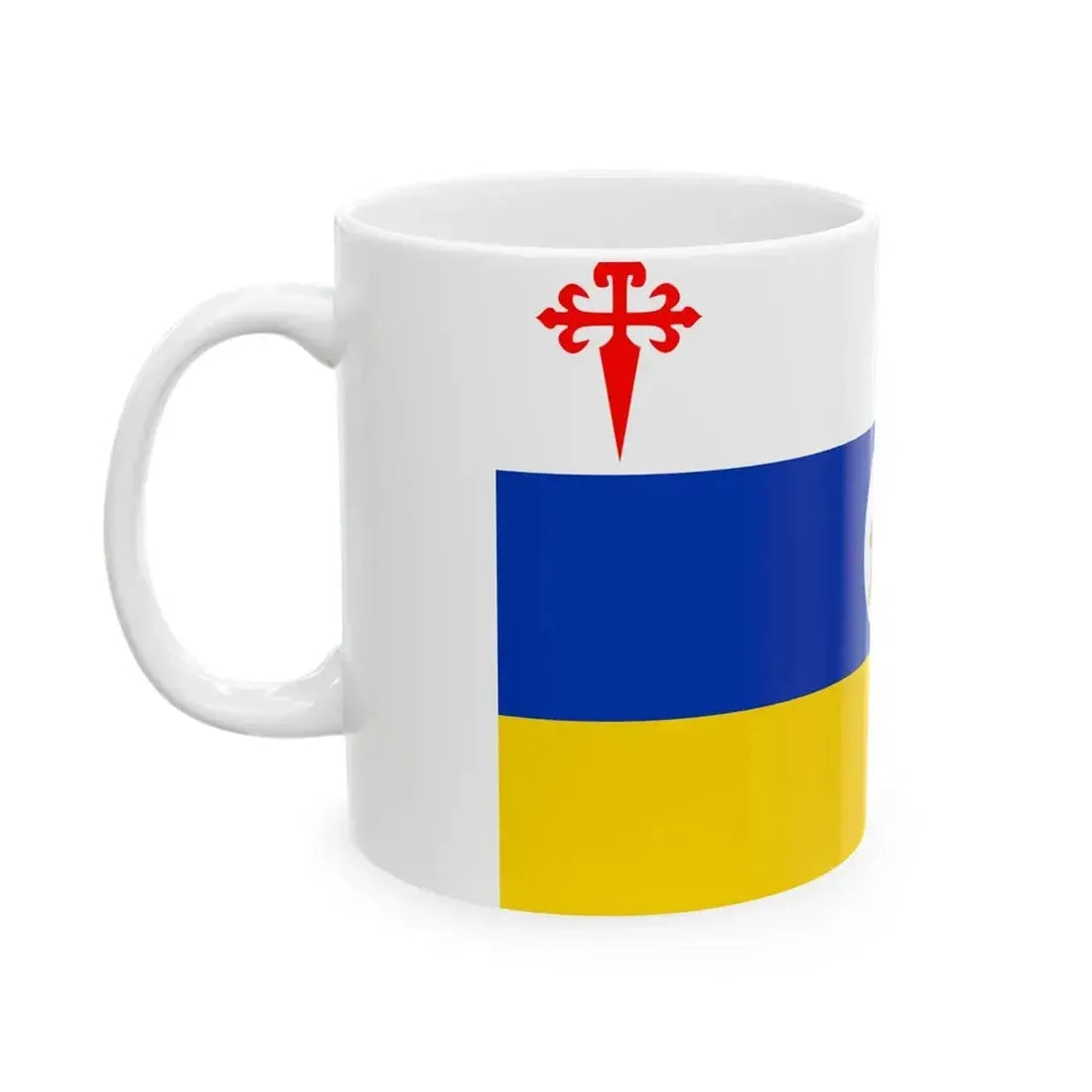 Flag of Chile 1812-1814 alternative (Chile) White Coffee Mug - Go Mug Yourself