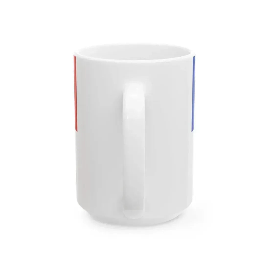 Flag of Chile red stripe above variant (Chile) White Coffee Mug - Go Mug Yourself