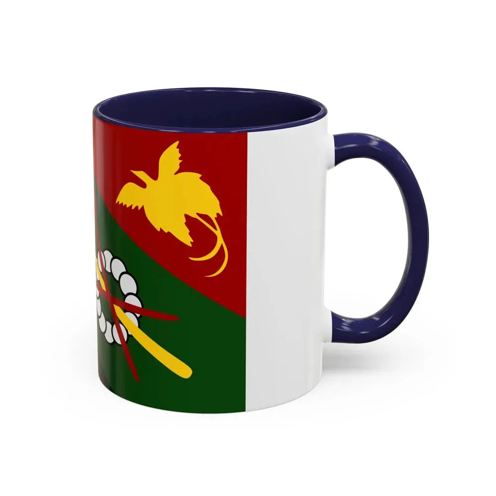 Flag of Chimbu Papa New Guinea - Accent Coffee Mug - Go Mug Yourself