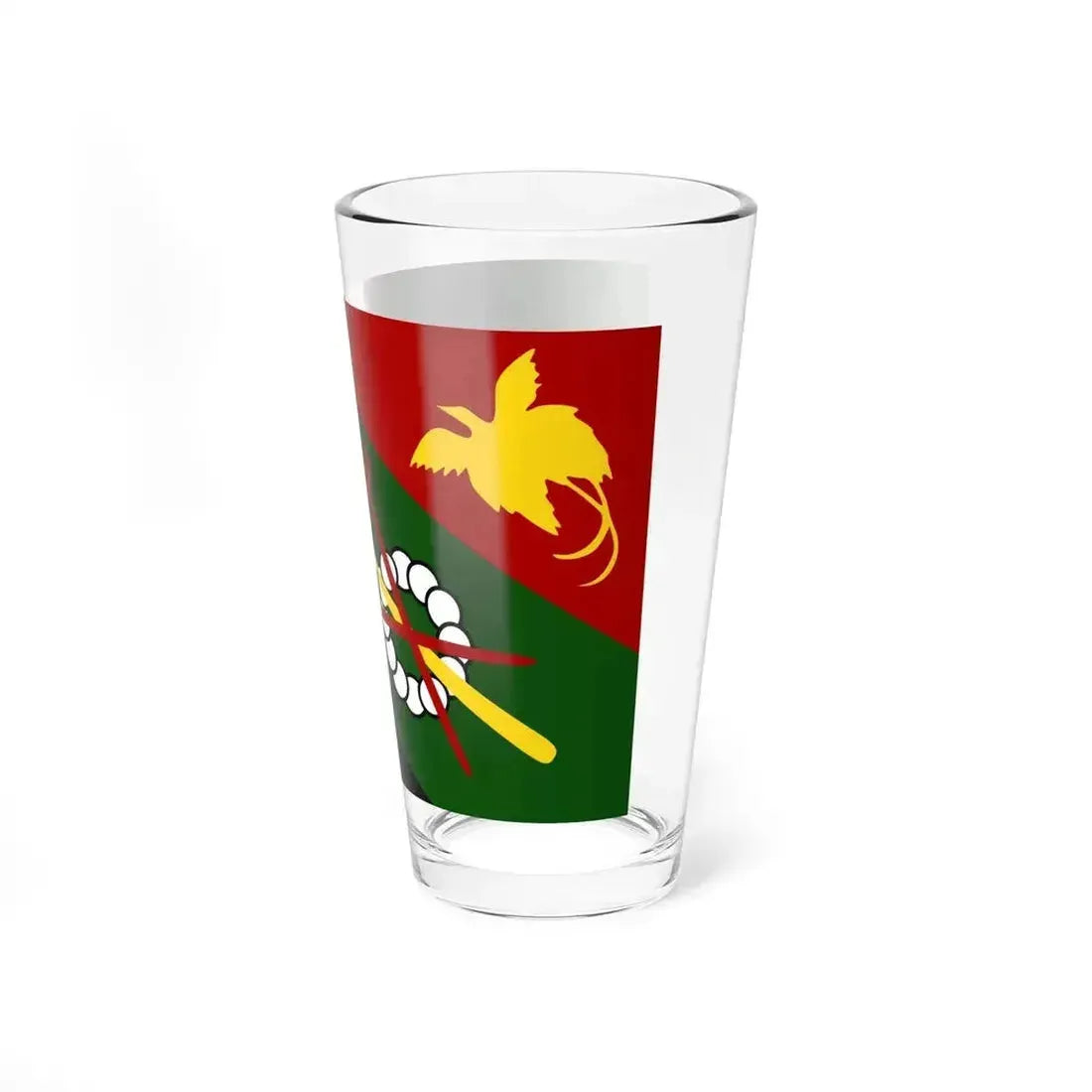 Flag of Chimbu Papa New Guinea - Pint Glass 16oz - Go Mug Yourself