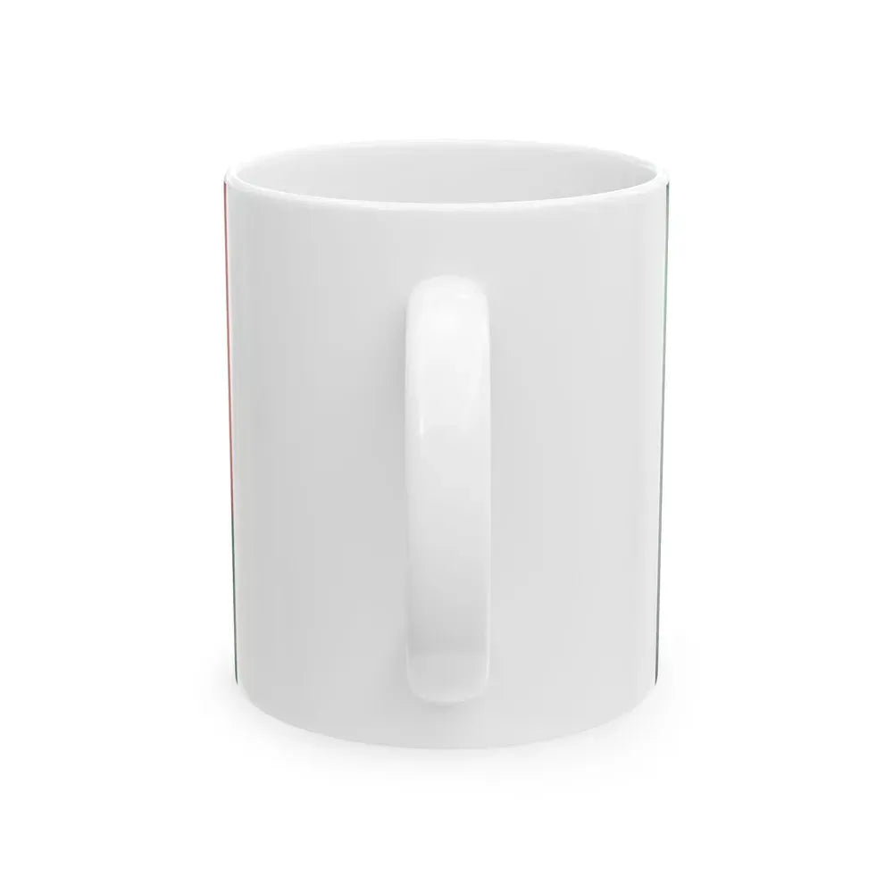 Flag of Chimbu Papa New Guinea - White Coffee Mug - Go Mug Yourself