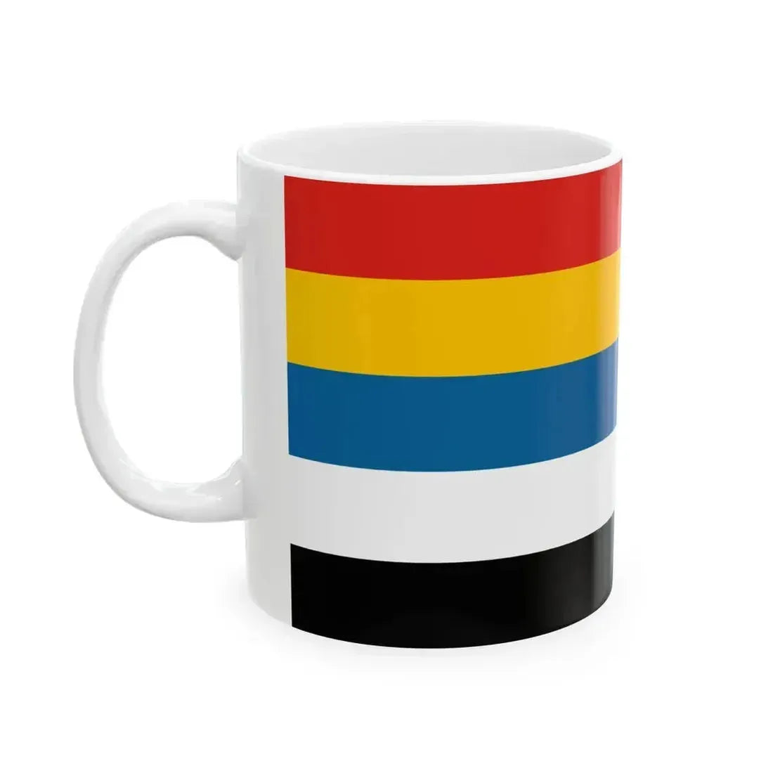 Flag of China 1912-1928 2-1 (China) White Coffee Mug - Go Mug Yourself