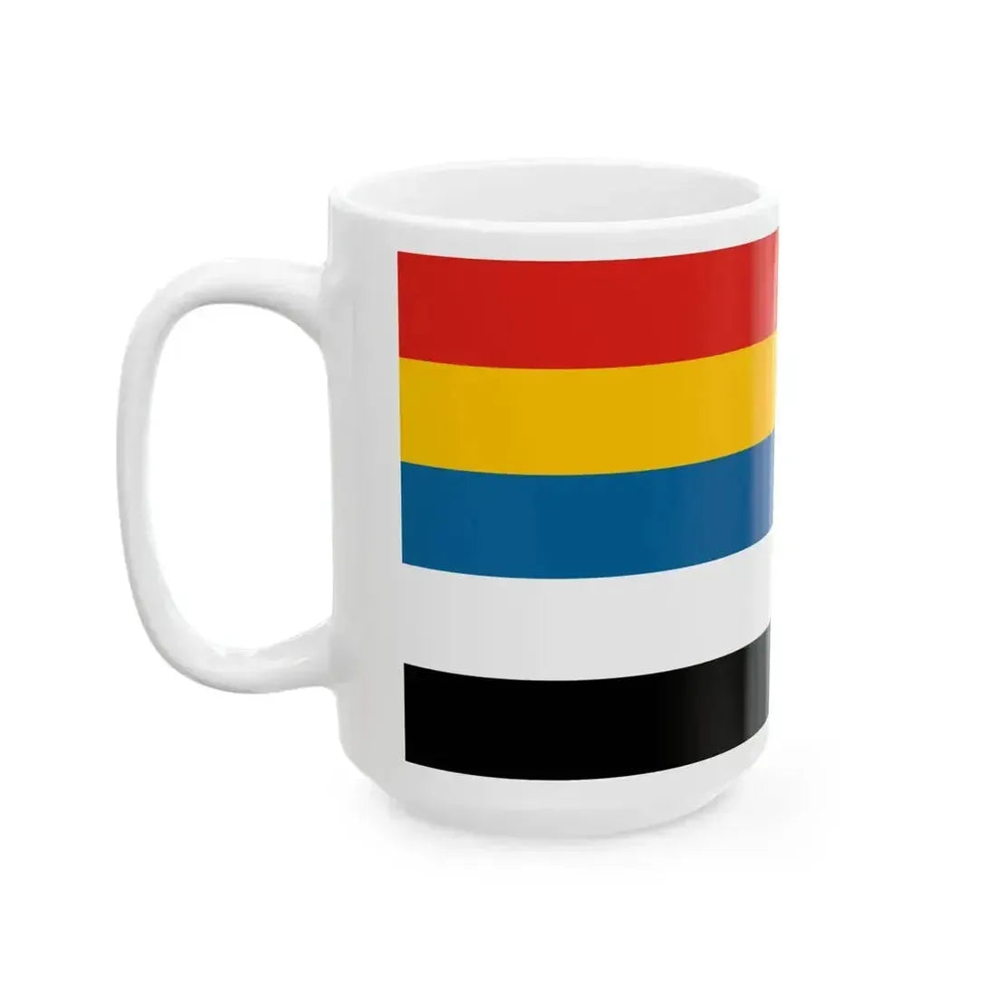 Flag of China 1912-1928 2-1 (China) White Coffee Mug - Go Mug Yourself