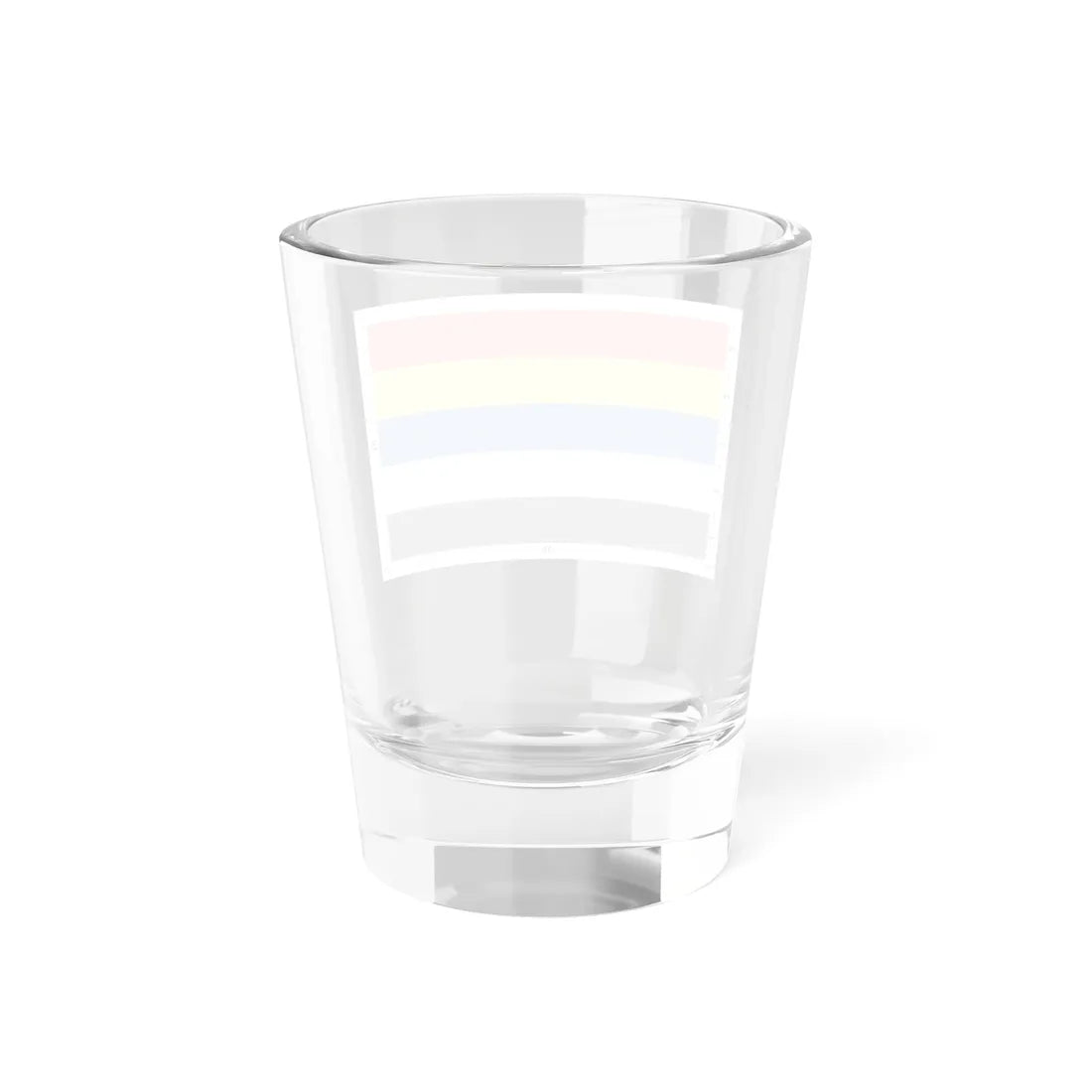 Flag of China 1912-1928 construction sheet (China) Shot Glass 1.5oz - Go Mug Yourself