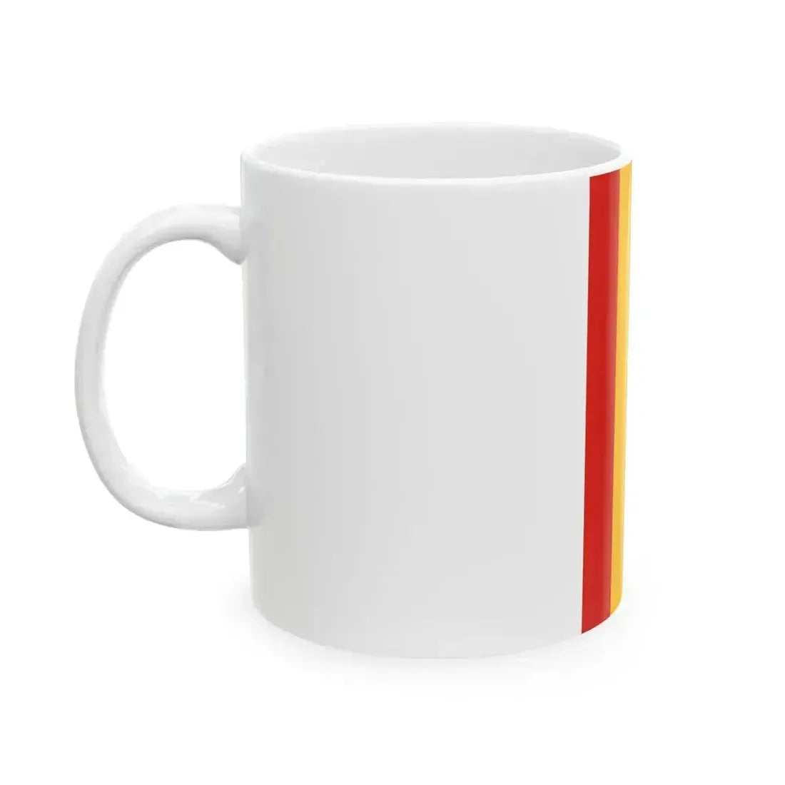 Flag of China vertical 1912-1928 (China) White Coffee Mug - Go Mug Yourself