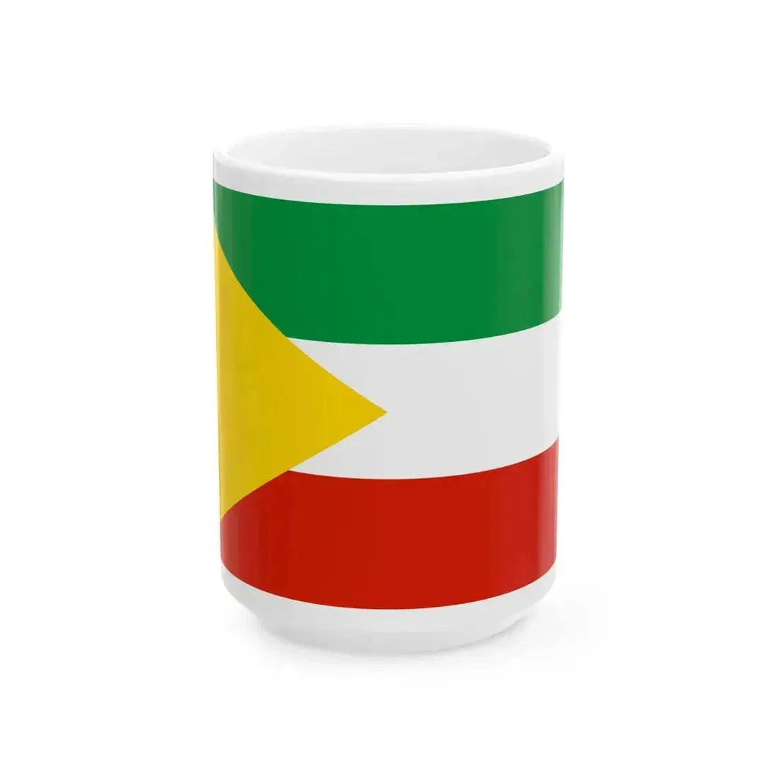 Flag of Chita Chita oblast (Russia) White Coffee Mug 15oz - Go Mug Yourself