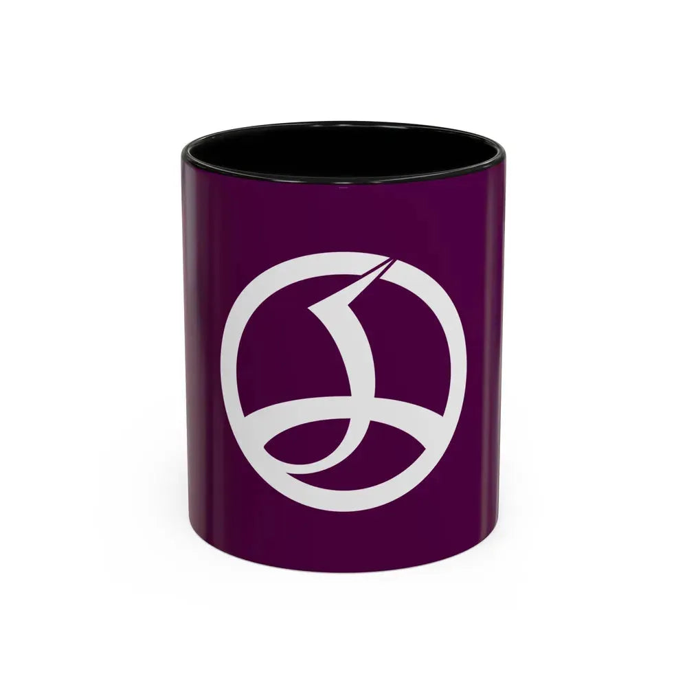 Flag of Chiyoda Tokyo Japan - Accent Coffee Mug 11oz Black - Go Mug Yourself