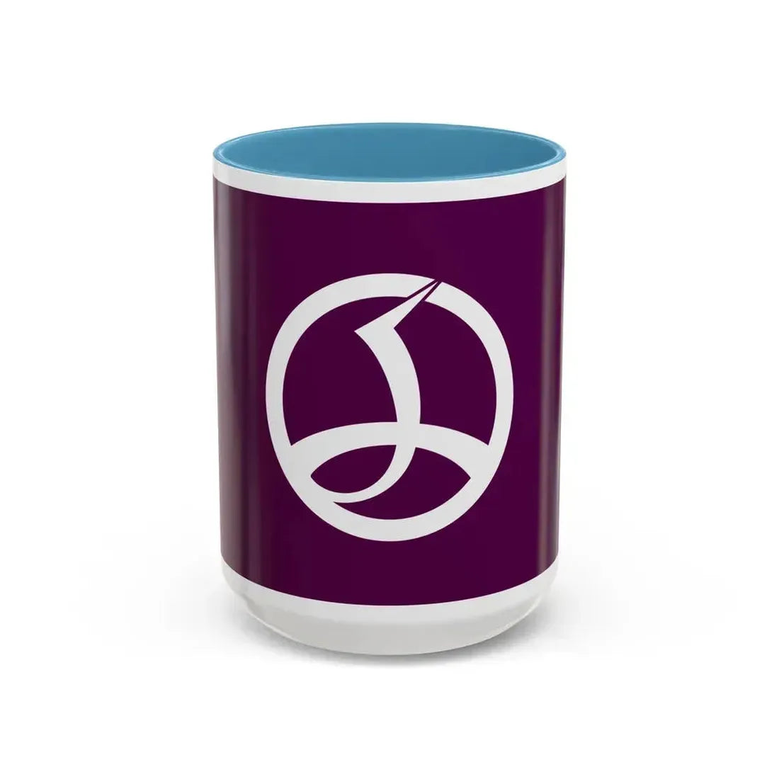 Flag of Chiyoda Tokyo Japan - Accent Coffee Mug 15oz Light Blue - Go Mug Yourself
