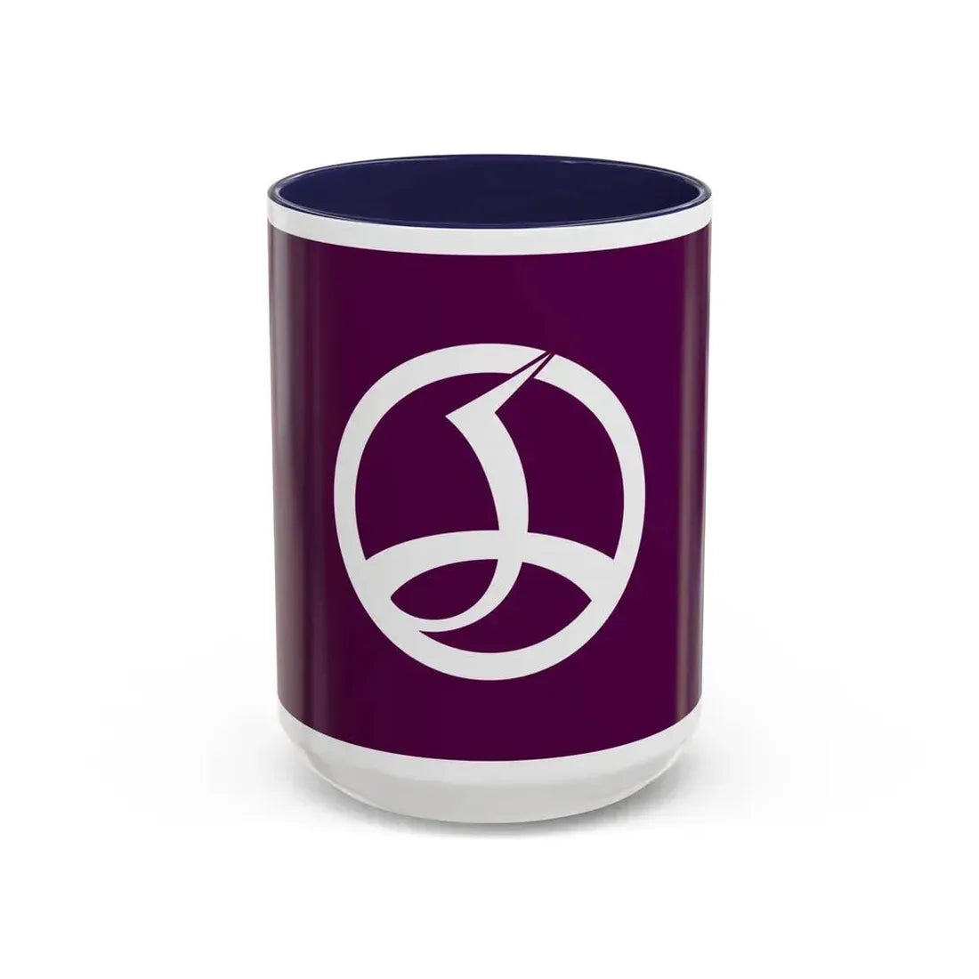 Flag of Chiyoda Tokyo Japan - Accent Coffee Mug 15oz Navy - Go Mug Yourself