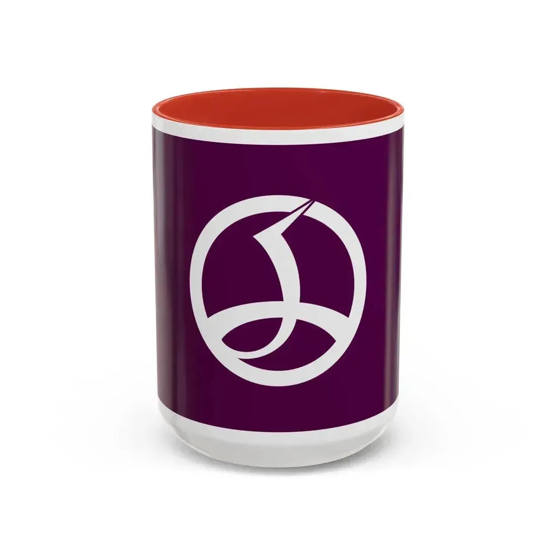 Flag of Chiyoda Tokyo Japan - Accent Coffee Mug 15oz Red - Go Mug Yourself