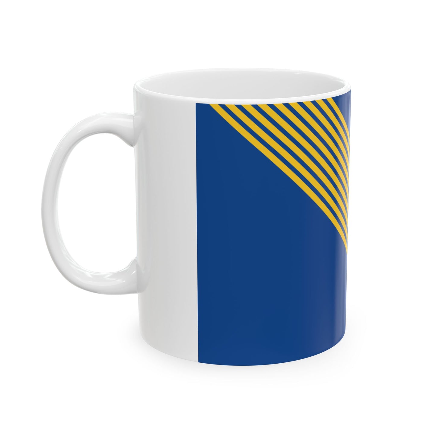 Flag of Chkhorotsku Municipality (Georgia) White Coffee Mug-Go Mug Yourself