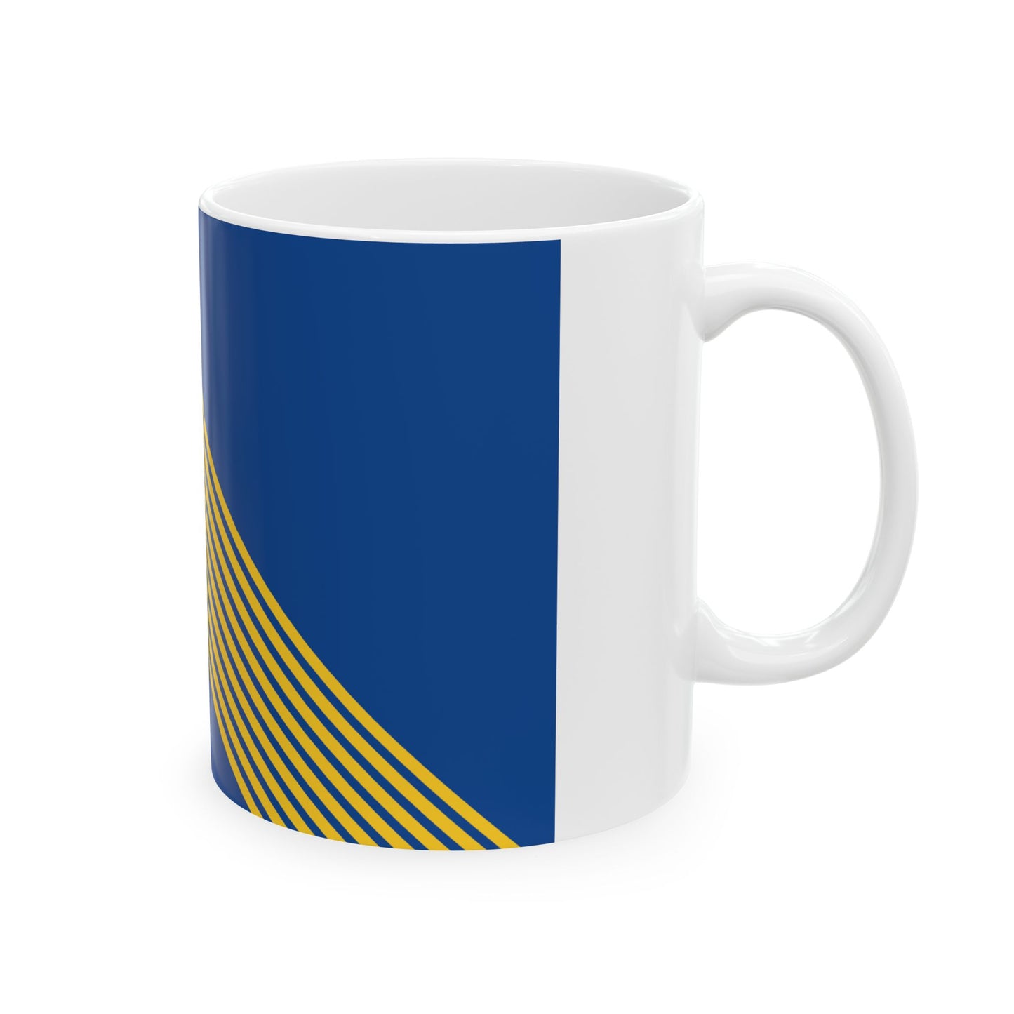 Flag of Chkhorotsku Municipality (Georgia) White Coffee Mug-Go Mug Yourself