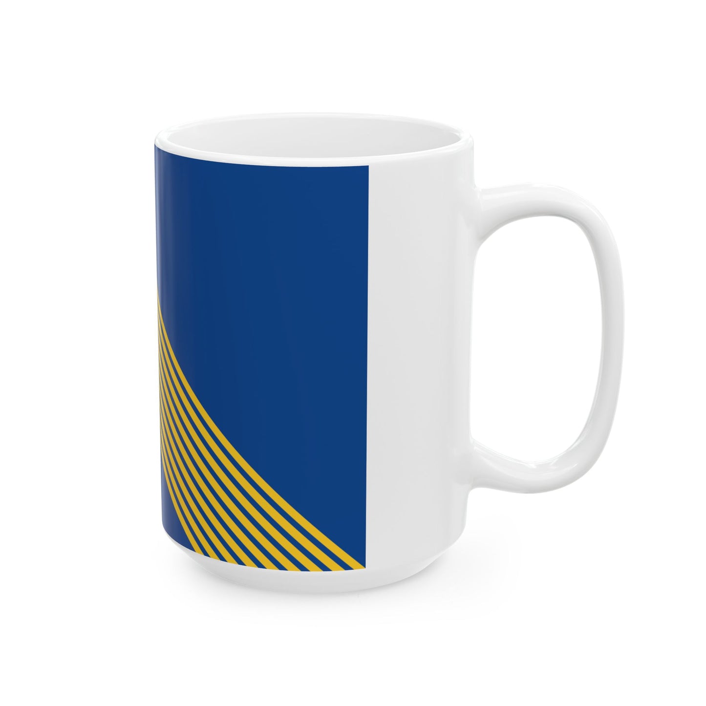 Flag of Chkhorotsku Municipality (Georgia) White Coffee Mug-Go Mug Yourself