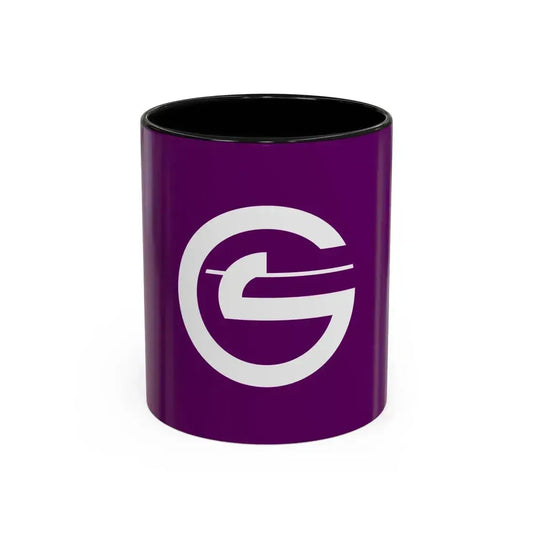 Flag of Chofu Tokyo Japan - Accent Coffee Mug 11oz Black - Go Mug Yourself