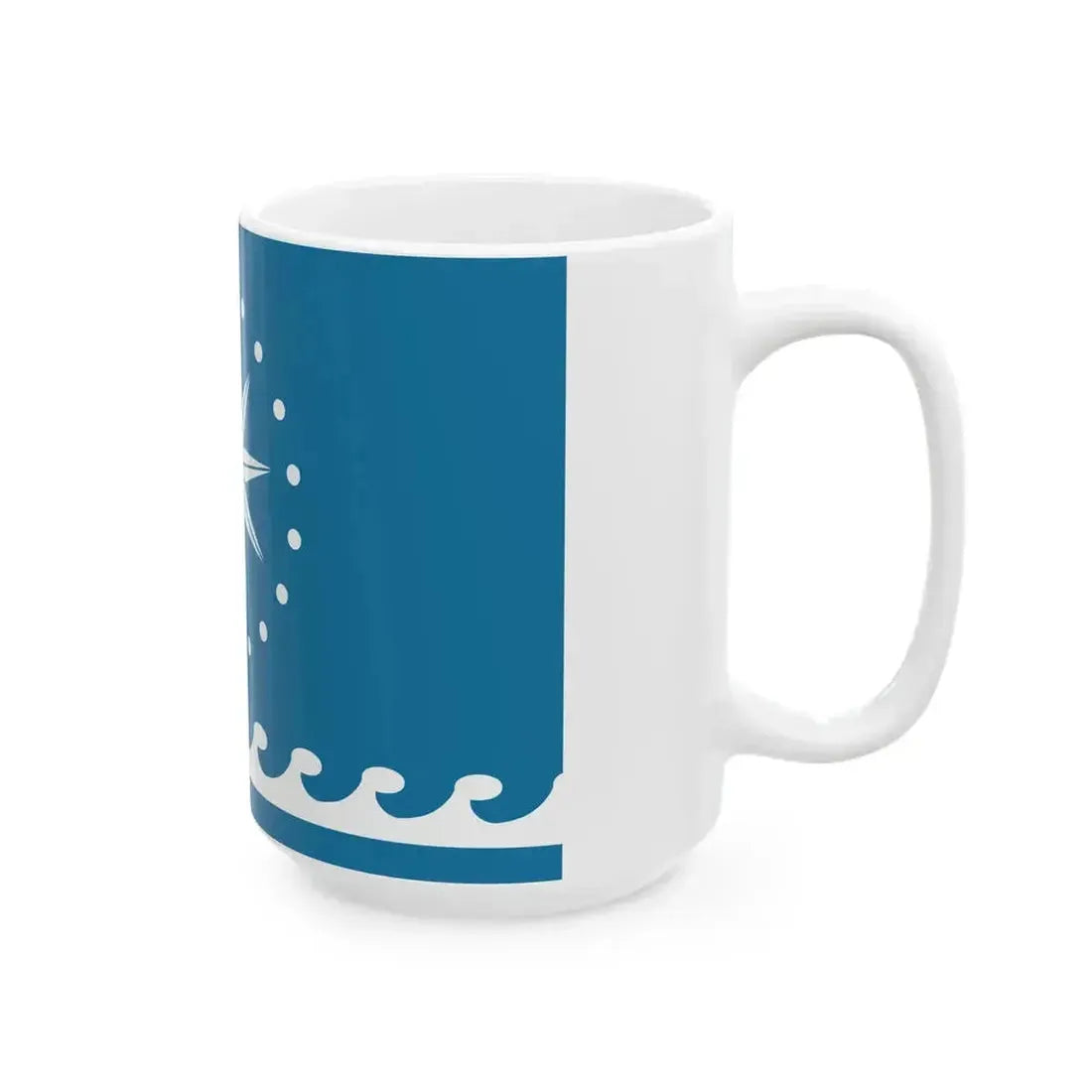 Flag of Cholpon-Ata (Kyrgyzstan) White Coffee Mug - Go Mug Yourself