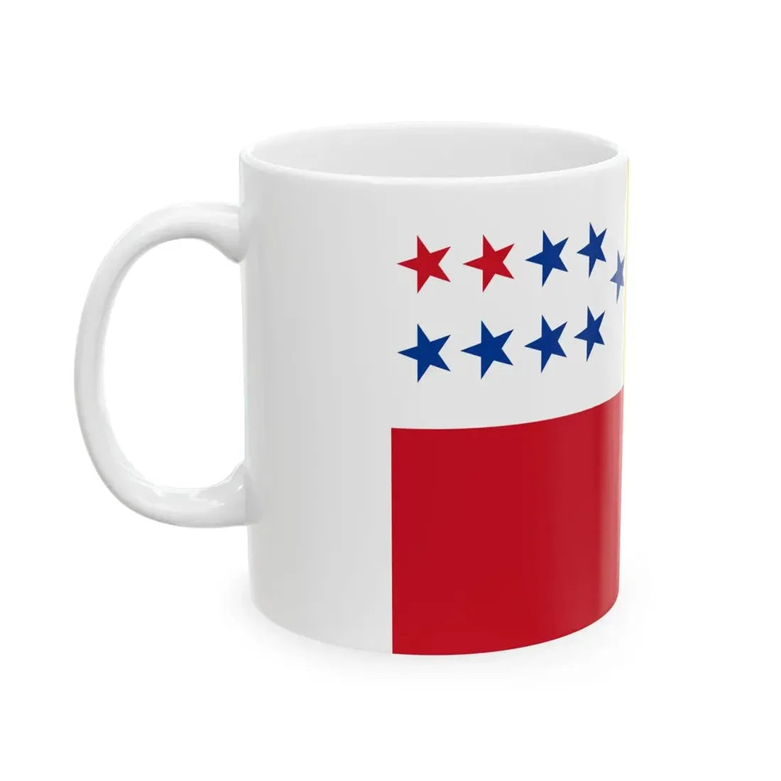 Flag of Chone (Ecuador) White Coffee Mug - Go Mug Yourself