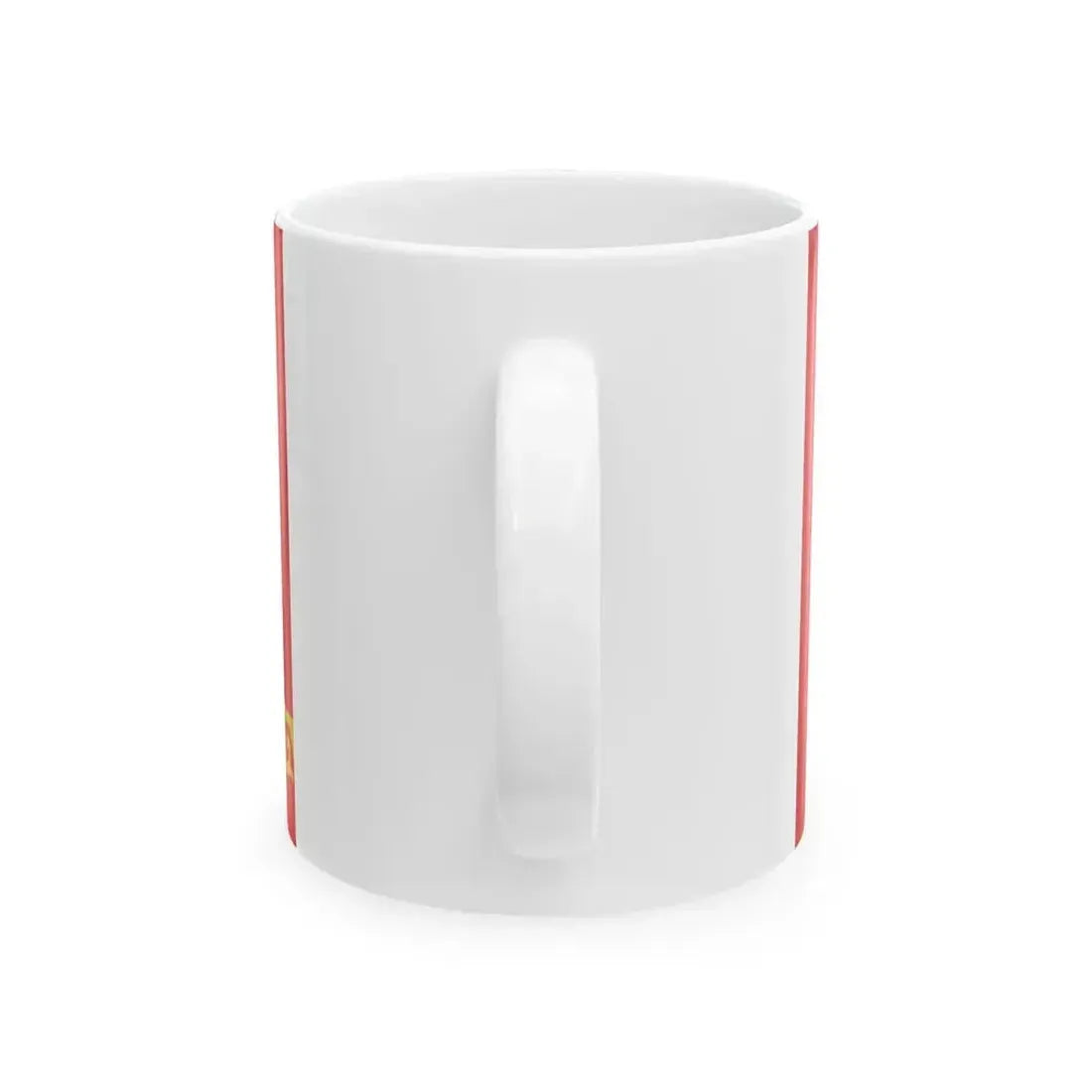 Flag of Chong-Alay District (Kyrgyzstan) White Coffee Mug - Go Mug Yourself