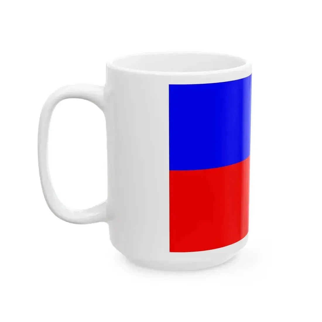 Flag of Chorzow Poland (Poland) White Coffee Mug - Go Mug Yourself