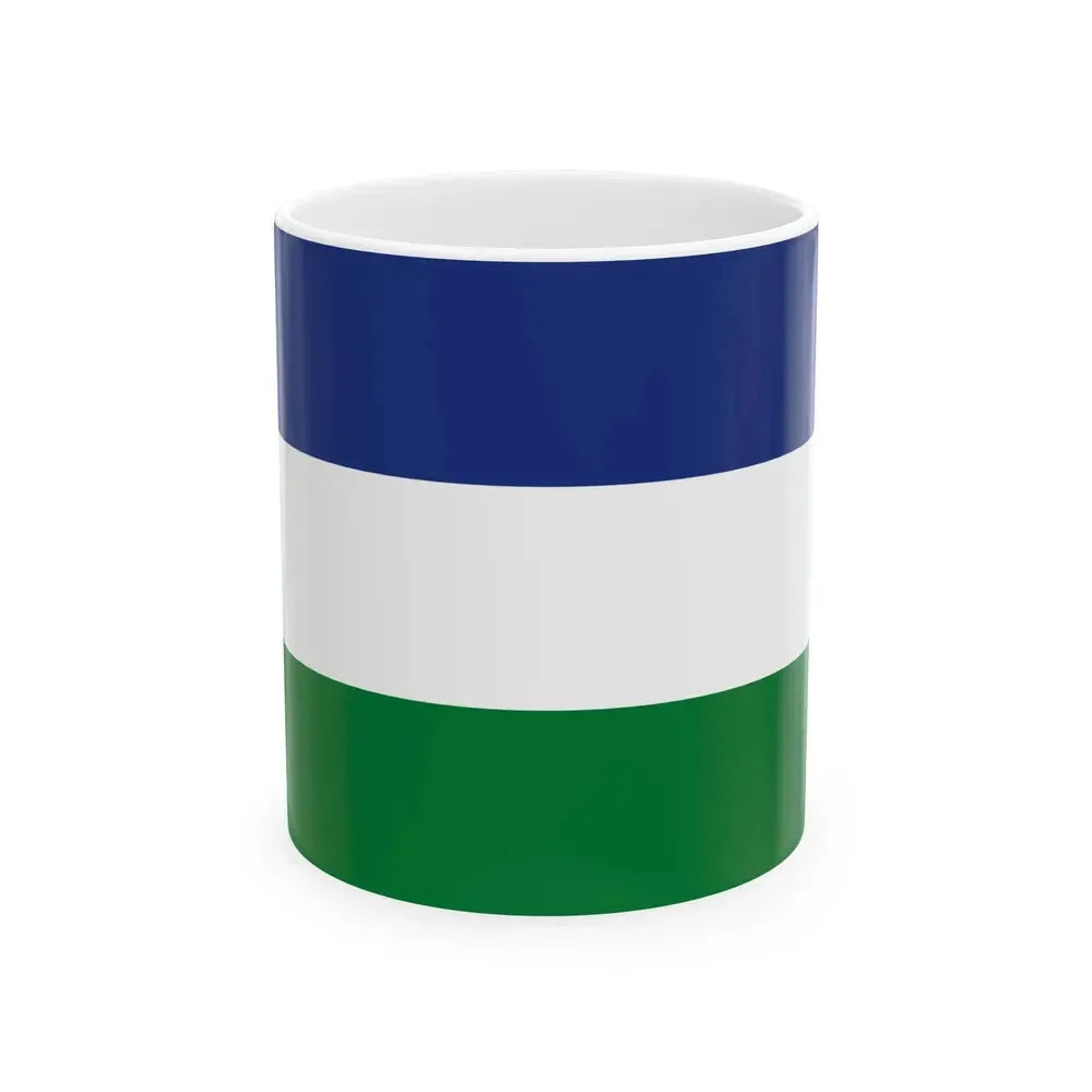 Flag of Chua Cocani Bolivia (Bolivia) White Coffee Mug 11oz - Go Mug Yourself