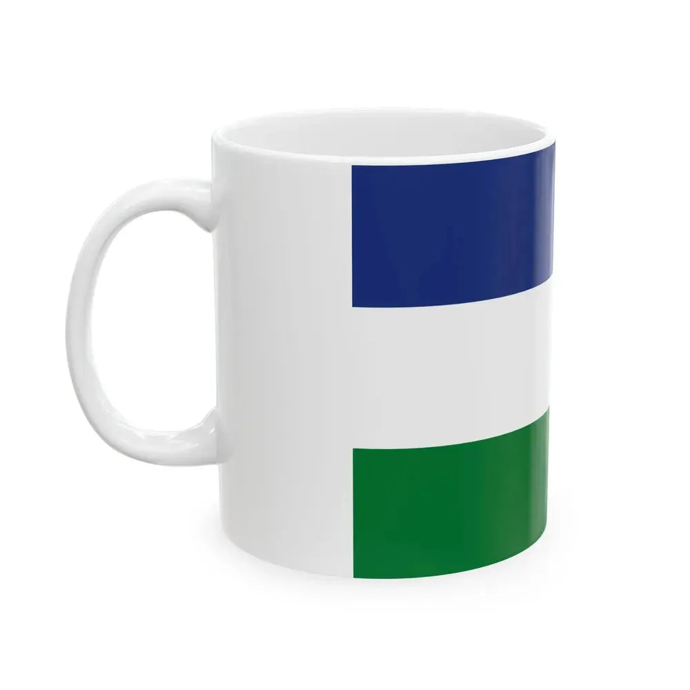 Flag of Chua Cocani Bolivia (Bolivia) White Coffee Mug - Go Mug Yourself
