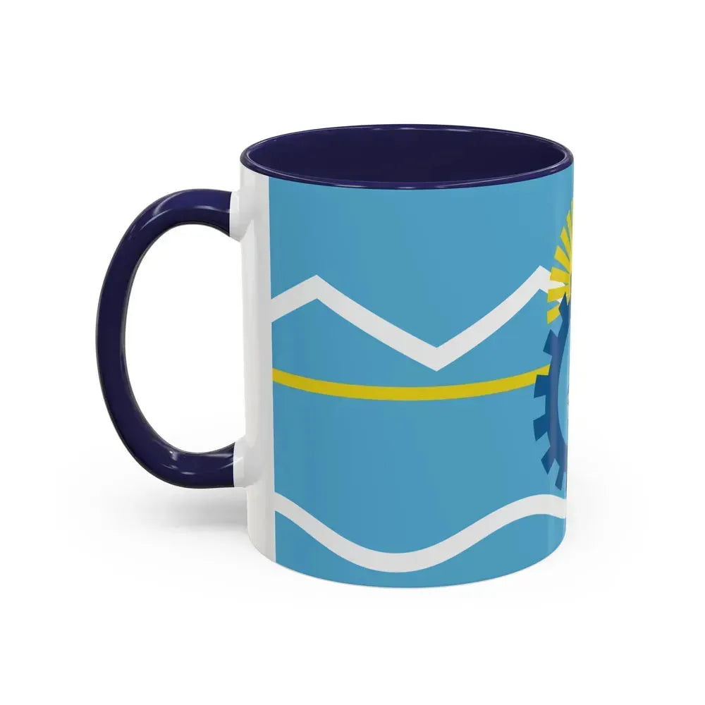 Flag of Chubut Province Argentina - Accent Coffee Mug - Go Mug Yourself