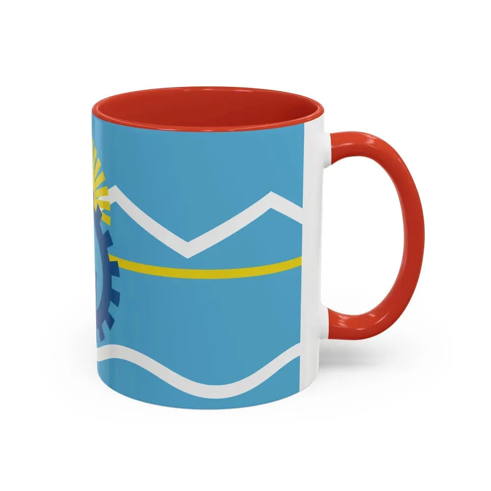 Flag of Chubut Province Argentina - Accent Coffee Mug - Go Mug Yourself