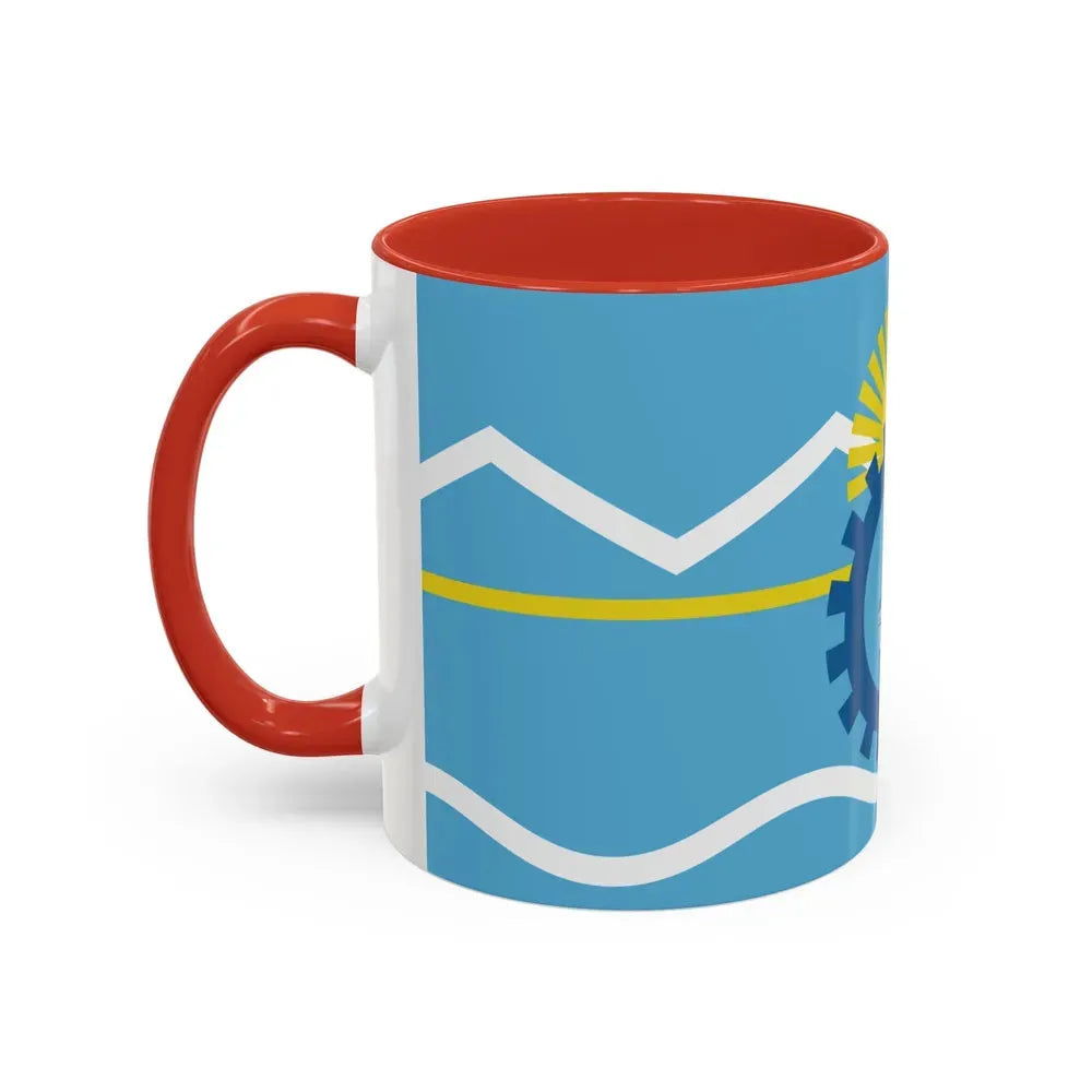 Flag of Chubut Province Argentina - Accent Coffee Mug - Go Mug Yourself