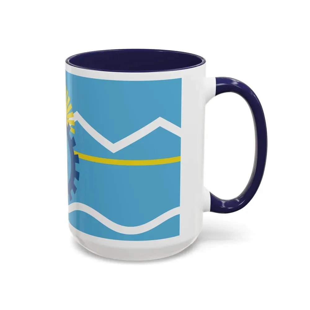Flag of Chubut Province Argentina - Accent Coffee Mug - Go Mug Yourself