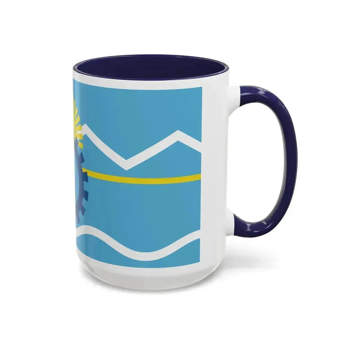 Flag of Chubut Province Argentina - Accent Coffee Mug - Go Mug Yourself