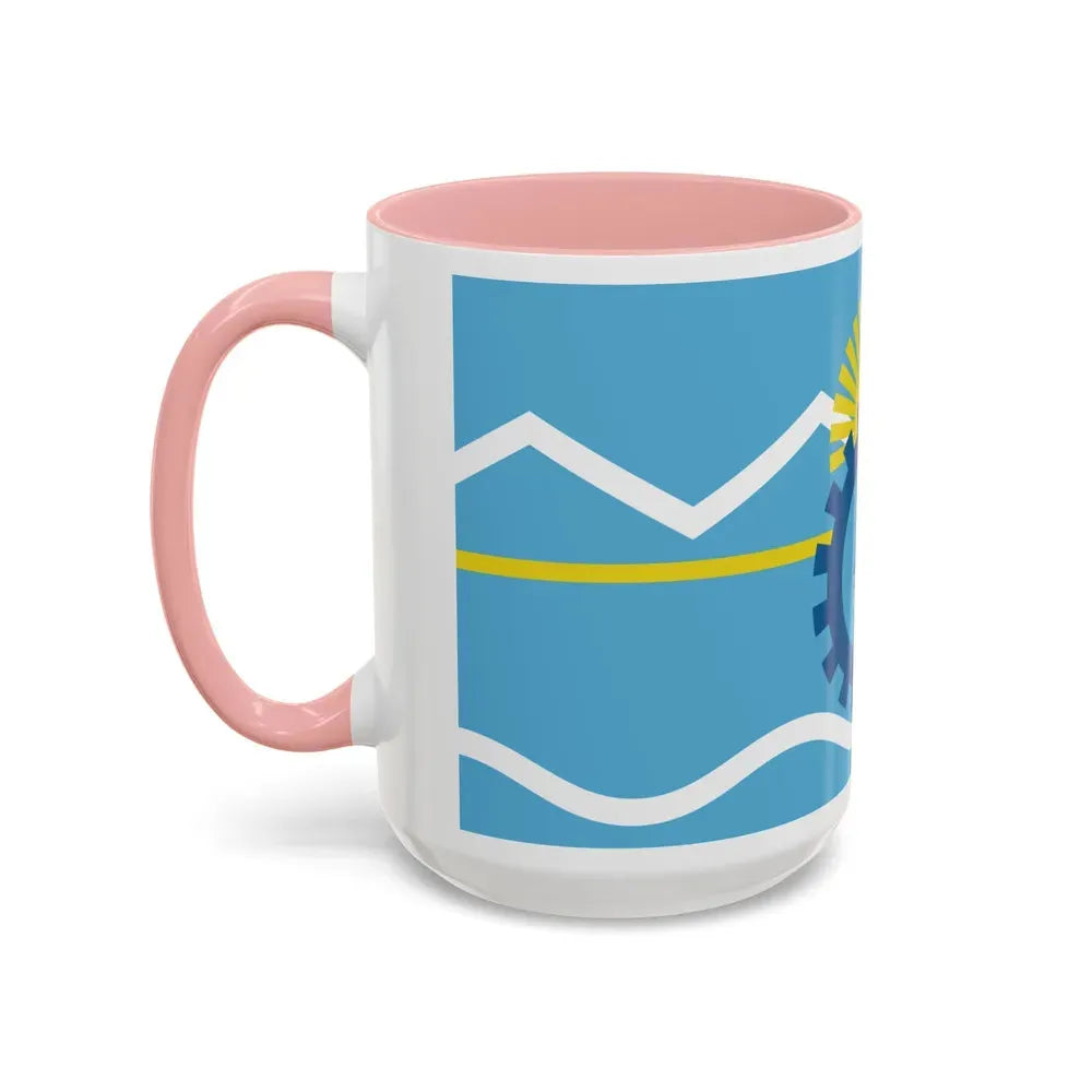 Flag of Chubut Province Argentina - Accent Coffee Mug - Go Mug Yourself