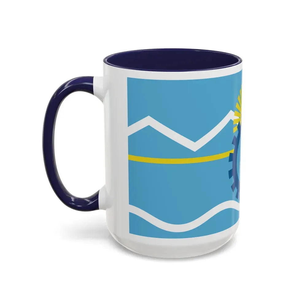 Flag of Chubut Province Argentina - Accent Coffee Mug - Go Mug Yourself