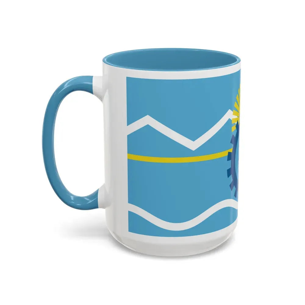 Flag of Chubut Province Argentina - Accent Coffee Mug - Go Mug Yourself