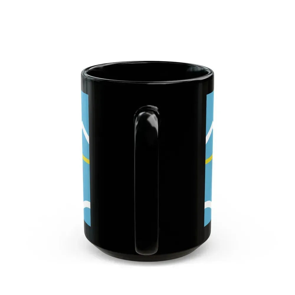 Flag of Chubut Province Argentina - Black Coffee Mug - Go Mug Yourself
