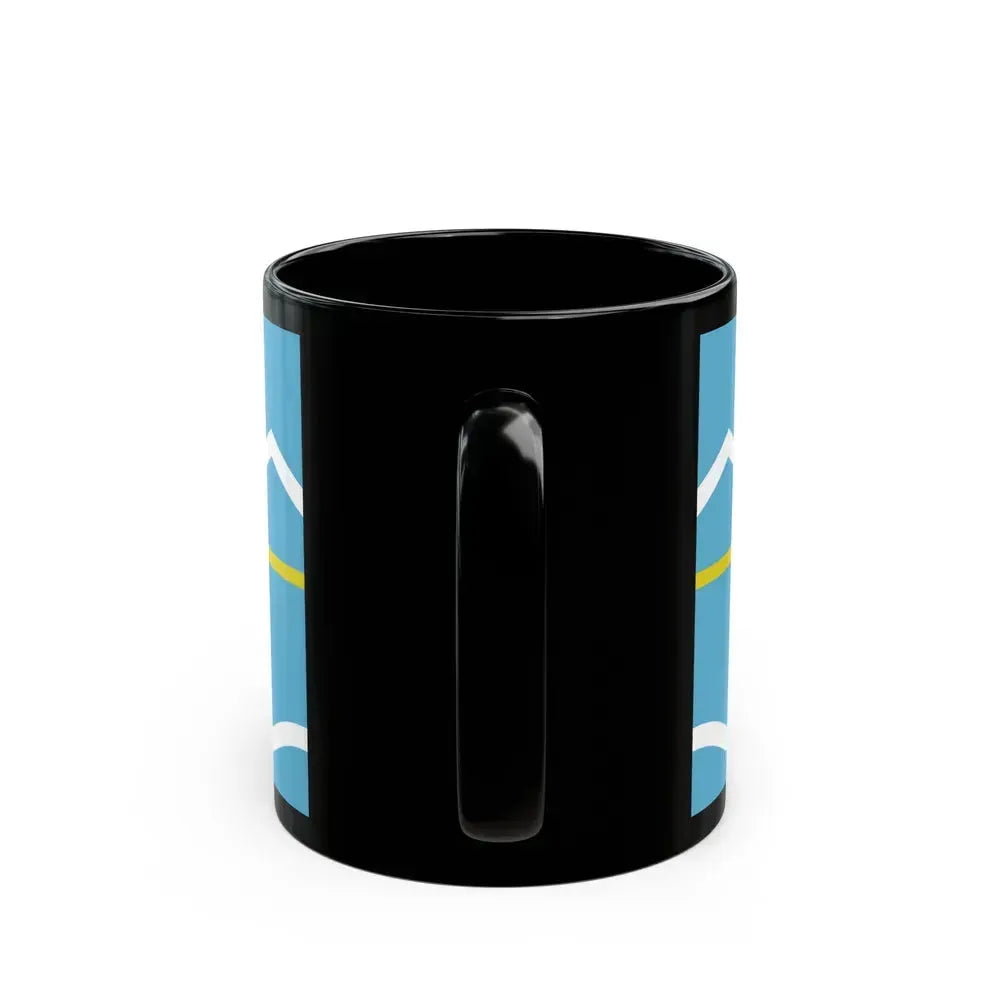 Flag of Chubut Province Argentina - Black Coffee Mug - Go Mug Yourself