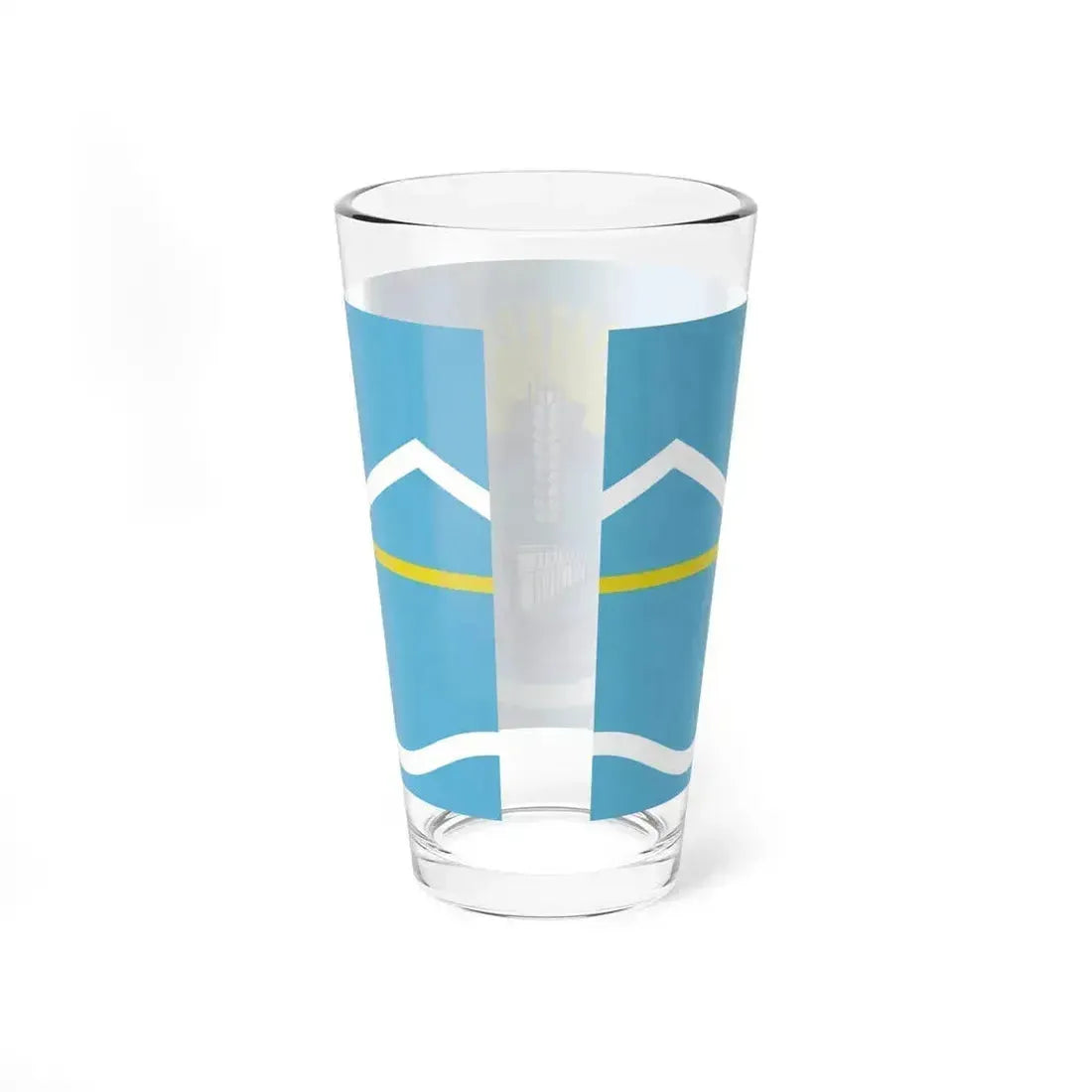 Flag of Chubut Province Argentina - Pint Glass 16oz - Go Mug Yourself