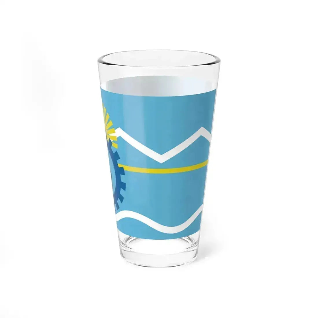 Flag of Chubut Province Argentina - Pint Glass 16oz - Go Mug Yourself