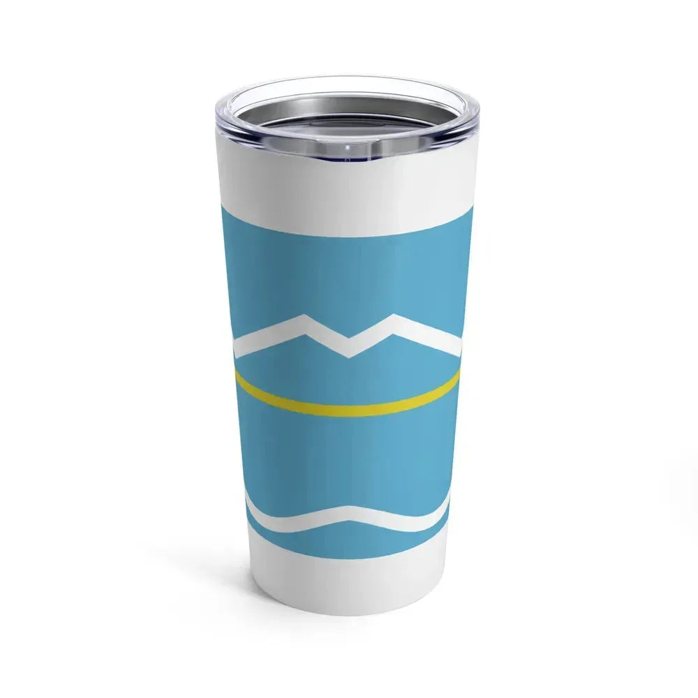 Flag of Chubut Province Argentina - Tumbler 20oz - Go Mug Yourself