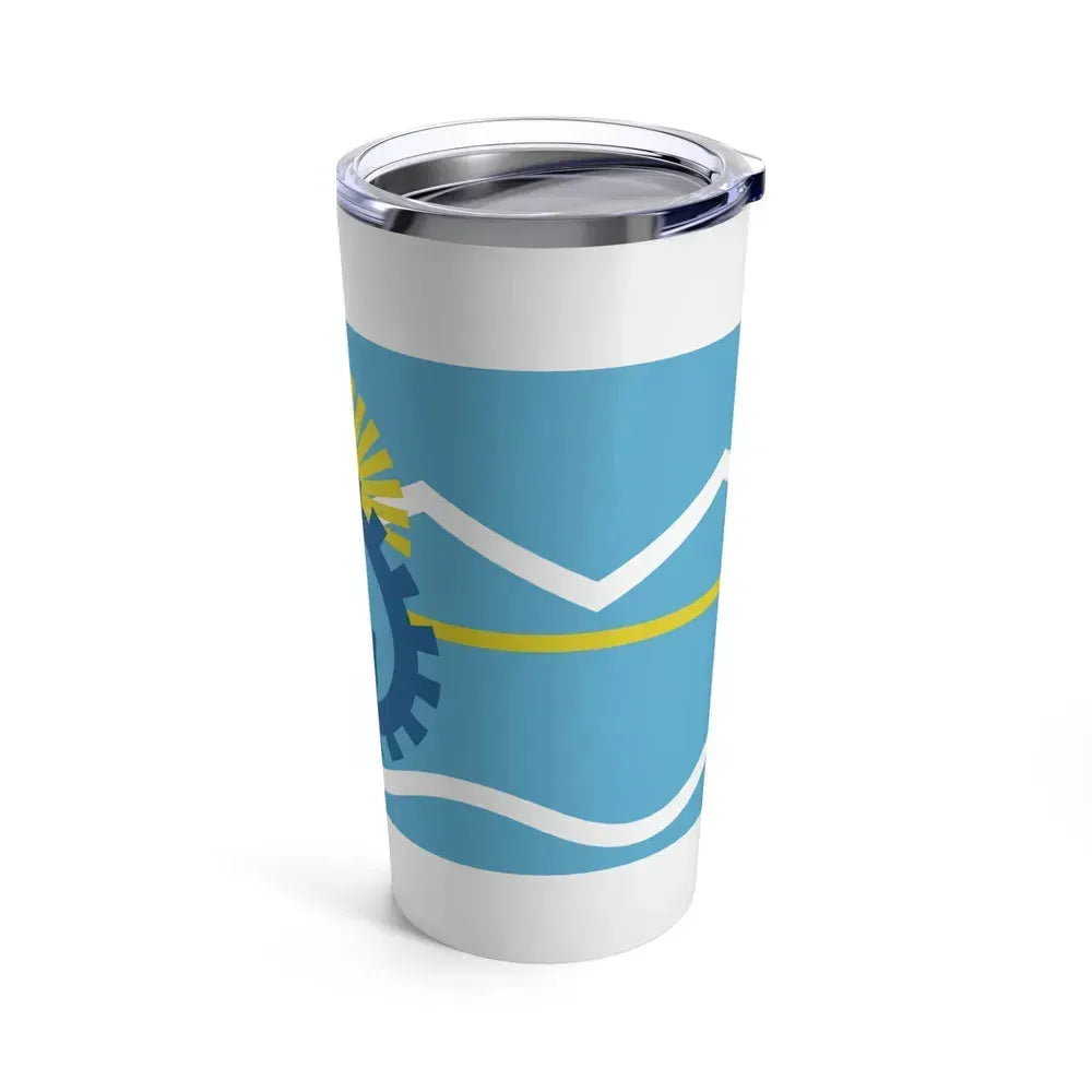 Flag of Chubut Province Argentina - Tumbler 20oz - Go Mug Yourself