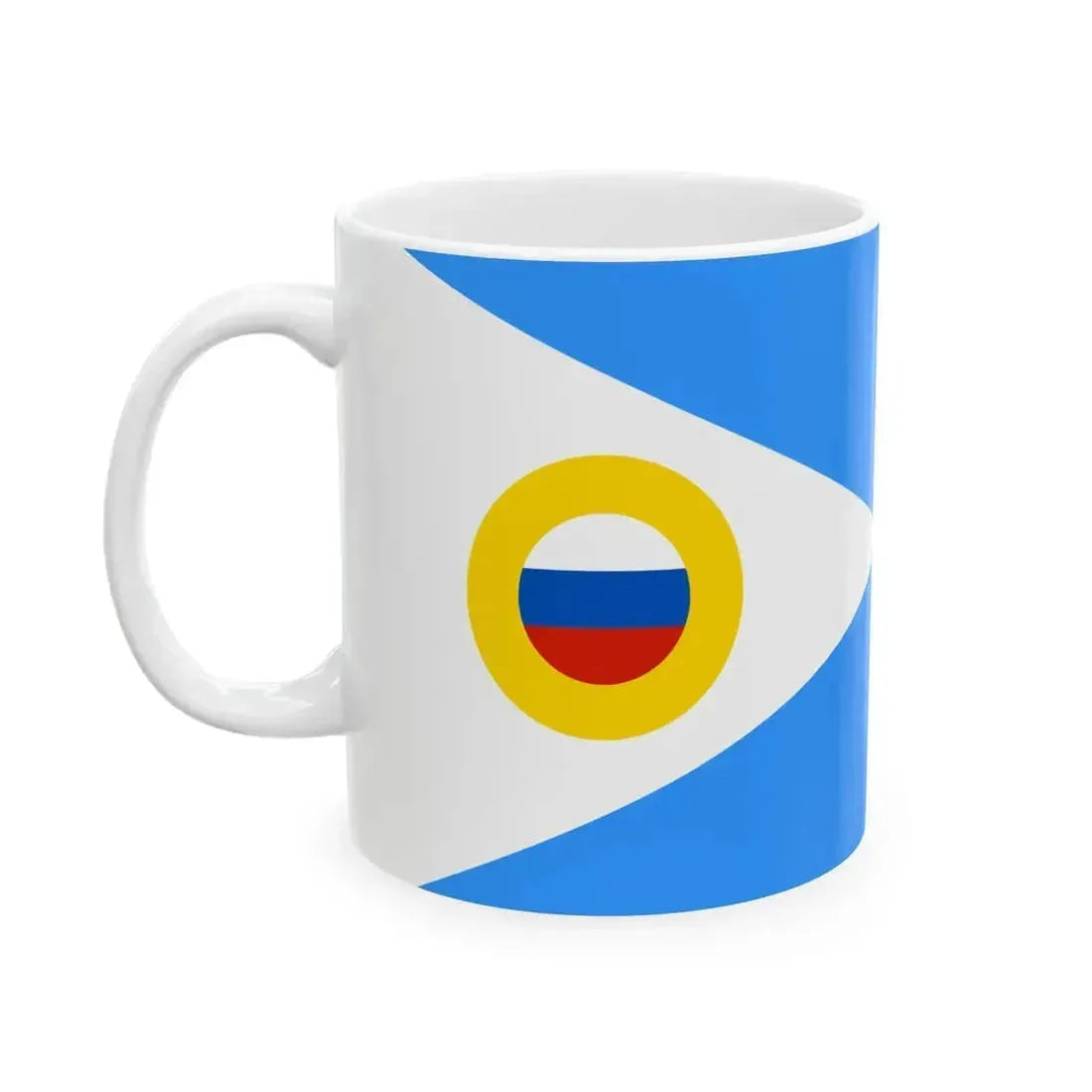 Flag of Chukotka 1994-1997 (Russia) White Coffee Mug - Go Mug Yourself