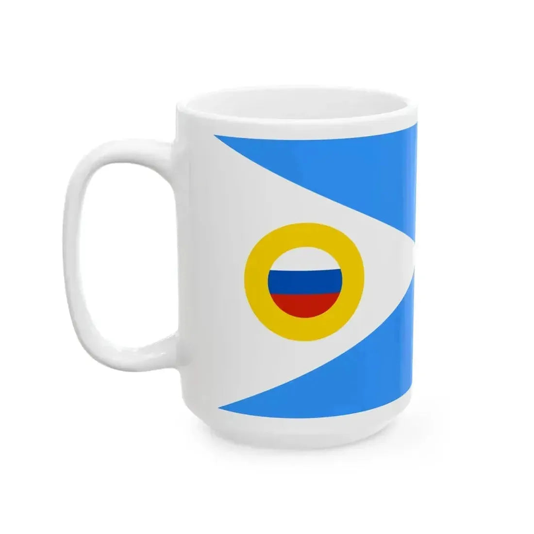 Flag of Chukotka 1994-1997 (Russia) White Coffee Mug - Go Mug Yourself