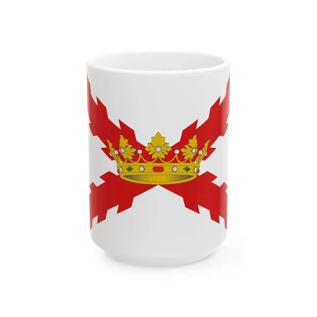 Flag of Chuquisaca Sucre (Bolivia) White Coffee Mug 15oz - Go Mug Yourself