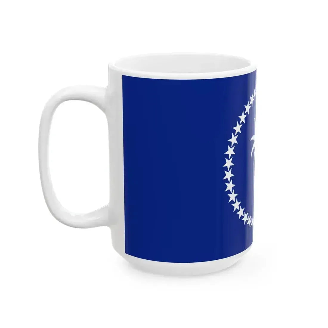 Flag of Chuuk (Micronesia) White Coffee Mug - Go Mug Yourself