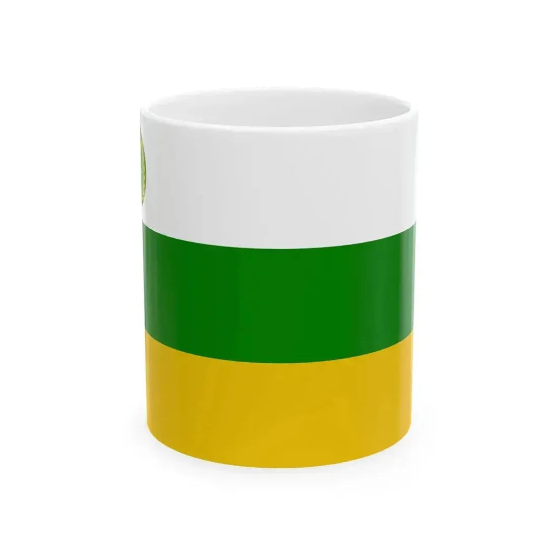 Flag of Chuy Province (Kyrgyzstan) White Coffee Mug 11oz - Go Mug Yourself