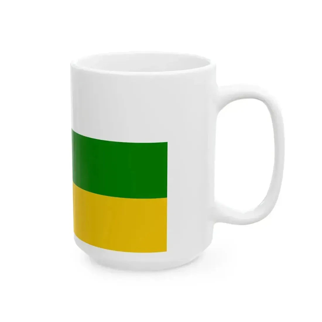 Flag of Chuy Province (Kyrgyzstan) White Coffee Mug - Go Mug Yourself